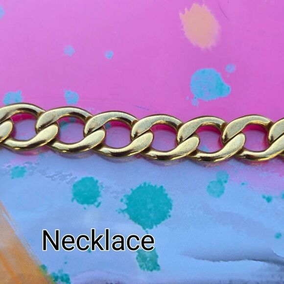 Juicy Couture Y2K Root Beer Gold Plated Heart Vintage Charm Bracelet&Necklace Se - Picture 9 of 9